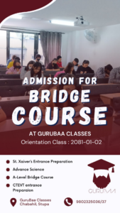 Cover picture for the form of bridge course